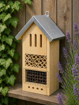 CARE-Bird Insektshotell med Zinktak 34cm
