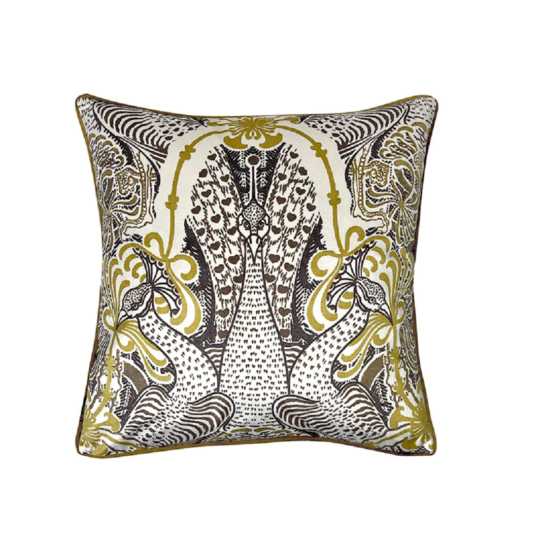 Kuddfodral 'Golden Brown' 50x50cm