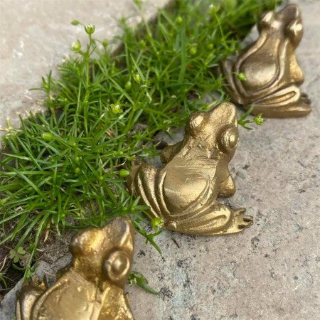 Dekoration Lövgroda Mässing 2,5cm