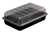 Miniväxthus 'Budget Large' med hål 37x23cm