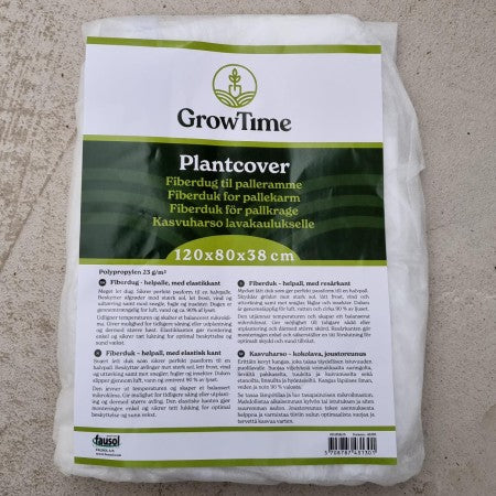 Grow Time Fiberduk till Pallkrage inkl Resår 120x80cm