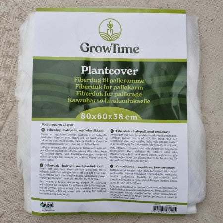 Grow Time Fiberduk till Pallkrage inkl Resår 80x60cm