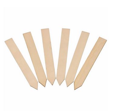 Träetiketter 15 cm - 25-pack
