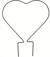Växtstöd 'Heart' 18cm
