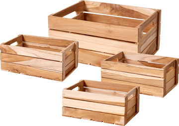Trälådor set
