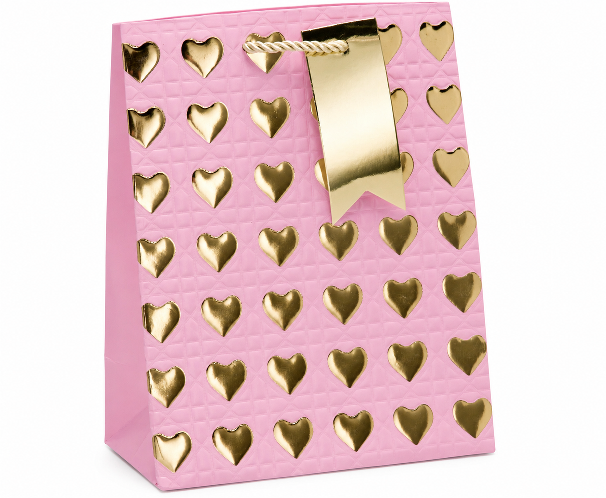 Presentpåse rosa
