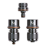 Kent & Stowe Slanskopplingsset 'The Metal' 3 delar