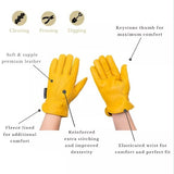 Kent & Stowe Trädgårdshandske Gul - Dam M