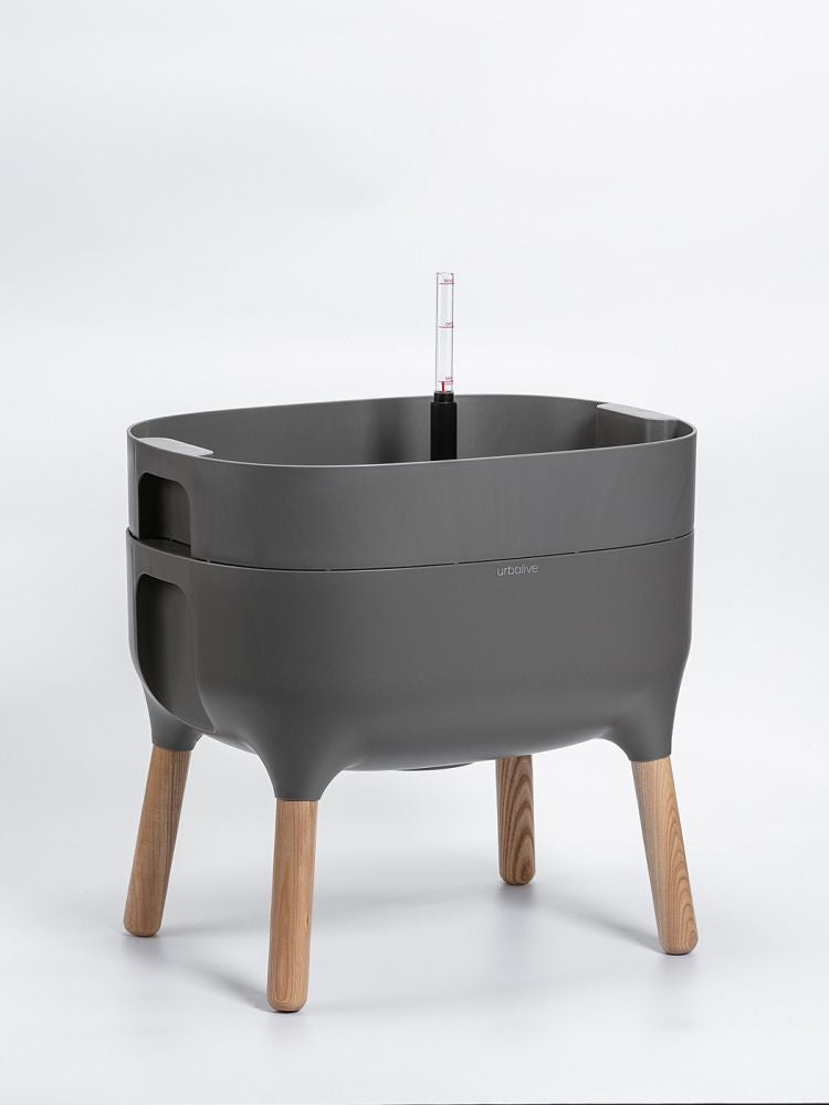 Odlingslåda 'Urbalive Low Planter' Anthracite