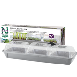 Miniväxthus 'Micro Leaf' 3-box