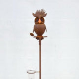 Regnmätare 'Uggla Rost' Ink. Mätglas