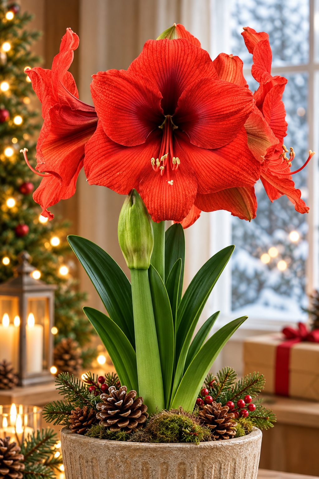 Afrikansk Amaryllis 'Gold Medal' 1st