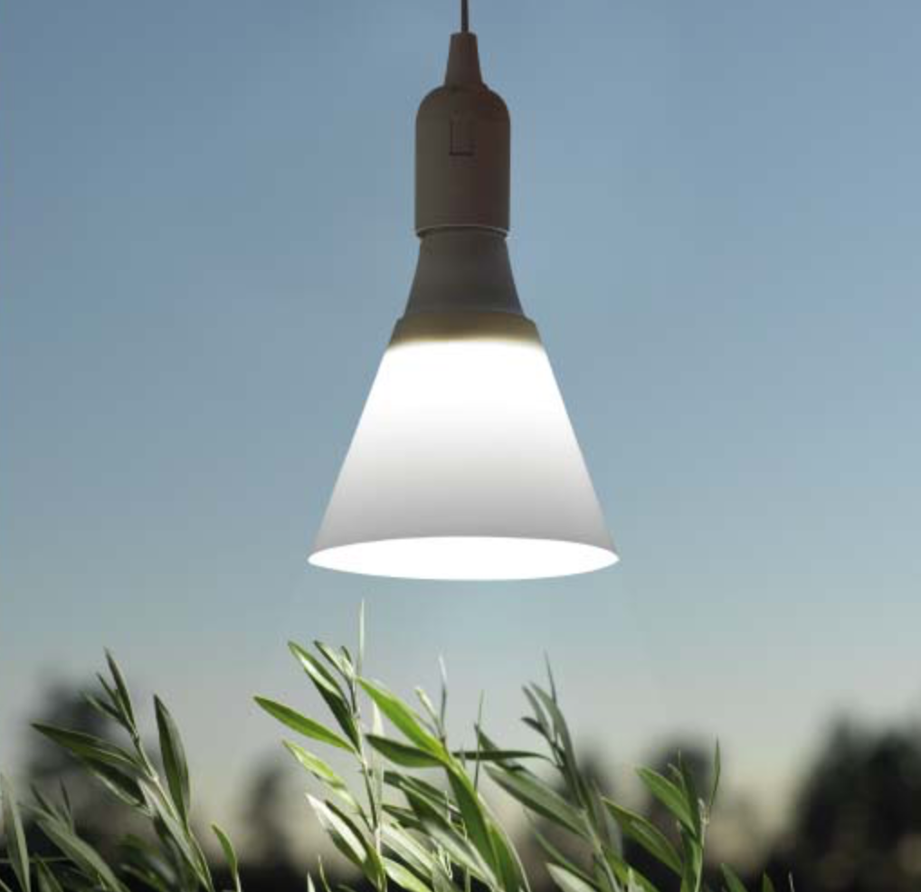 Växtbelysning LED-lampa 15W med skärm