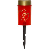 Gravljus Solcell 'Hearty' Röd
