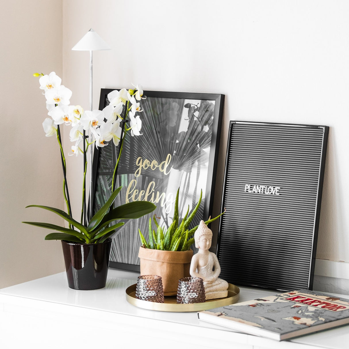 Sunlite 'Orchid' växtlampa, Vit 10W
