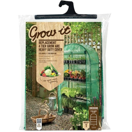 Överdrag till Odlingshus '4 Tier Grow-Arc'