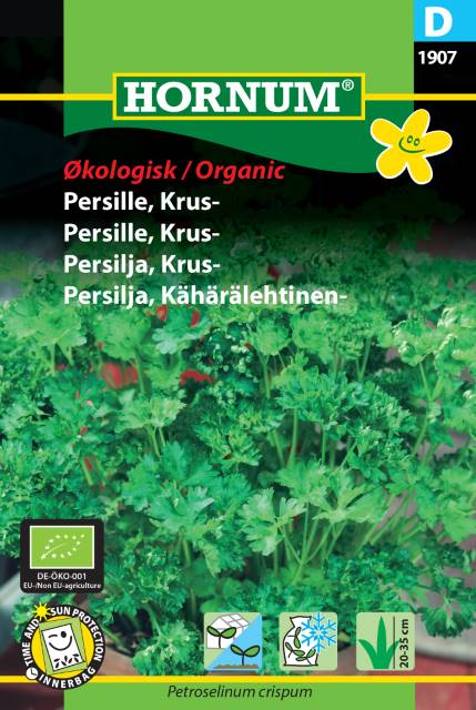Krusbladig Persilja 'Grüne Perle' EKO