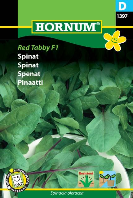Spenat 'Red Tabby' F1 frö