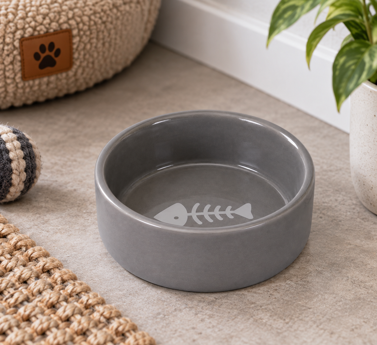 Matskål - Grå fisk