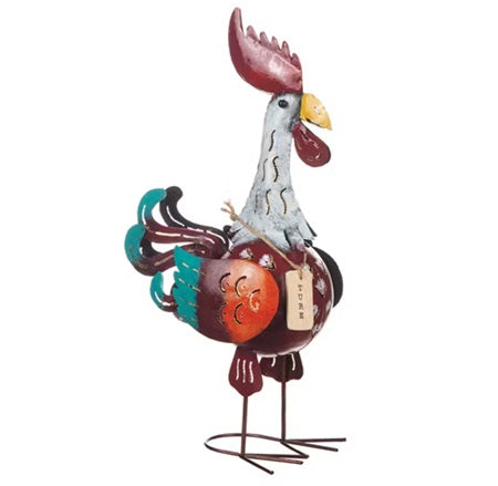Tupp 'Ture' i hamrad plåt H40cm