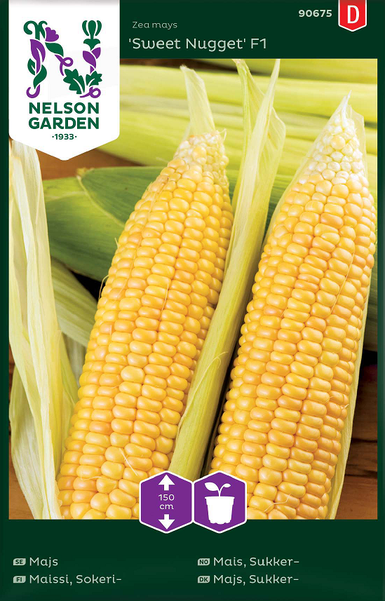 Majs 'Sweet Nugget F1' frö
