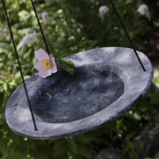 Fågelbad 'Gråsparv' Mellan D22cm