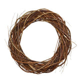 Krans oskalad pil D25 Natur