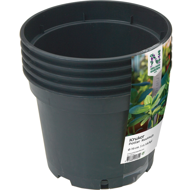 Planteringskruka Rund 17cm - 5st