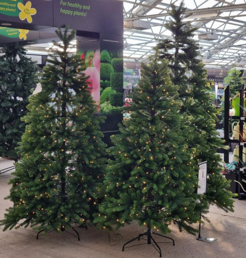 Konstgran 'Ontario' Inkl Belysning 240 cm