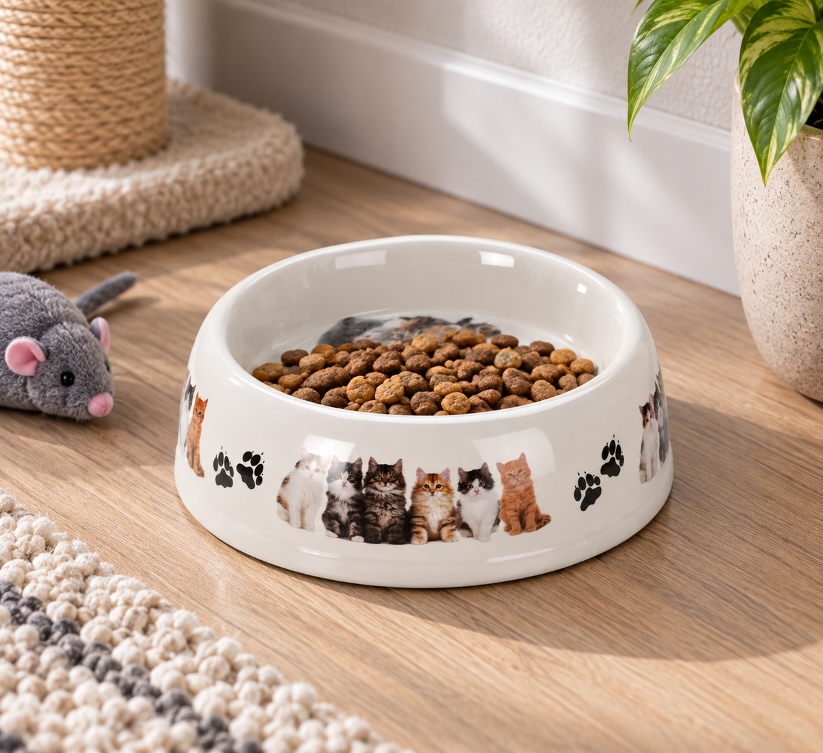 Matskål för katt