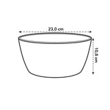Brussels Plantskål Ytterkruka D23cm White