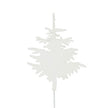 Sticks Julgran trä Vit H8cm