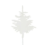 Sticks Julgran trä Vit H8cm