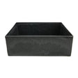 Plastfat Gråsvart 21x7cm