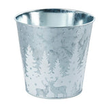 Kruka i metall 'Granar' D13cm