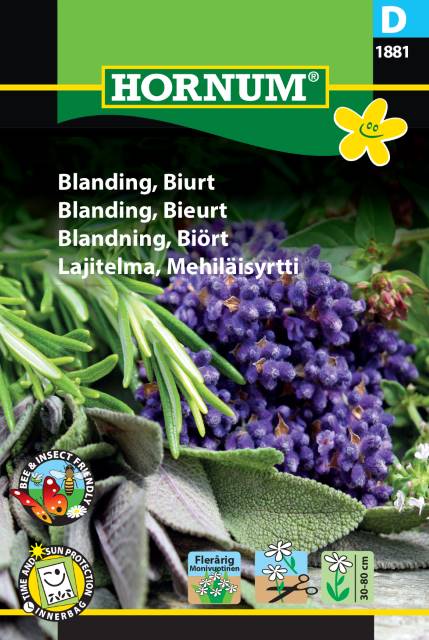 Pollinatör Mix 'Biört' frö