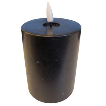 LED Blockljus H12,5cm Svart