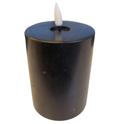 LED Blockljus H12,5cm Svart