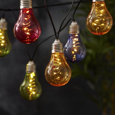 Ljusslinga 'Multi Glow' - Solcell