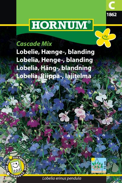 Hänglobelia Mix 'Cascade mix' frö