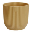 Vibes 'Fold Round' Ytterkruka med hjul, 35cm - Butter Yellow