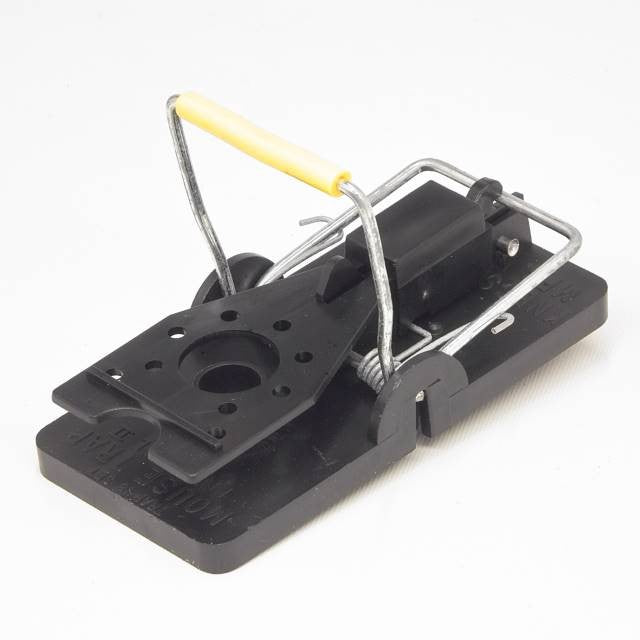 BONUS Musfälla i plast - Svart 1st