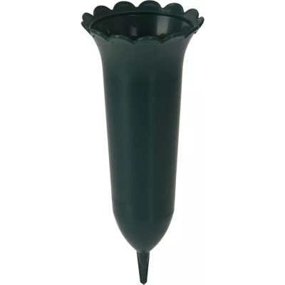 Gravvas 31cm Mörkgrön