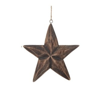 Stjärna Hängande Mörkbrun