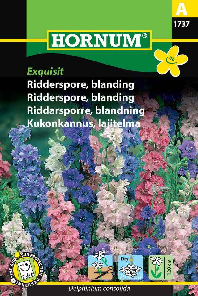 Riddarsporre Mix 'Exquisit' frö