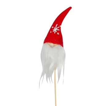 Sticks Tomte filt Röd H7cm