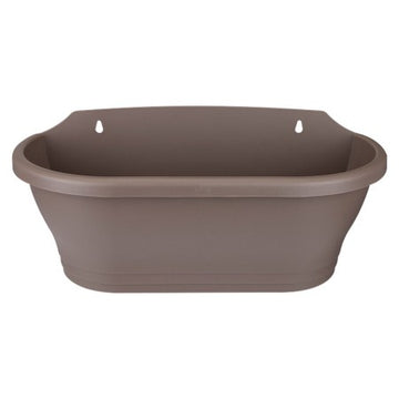 Corsica wall basket 39cm Taupe