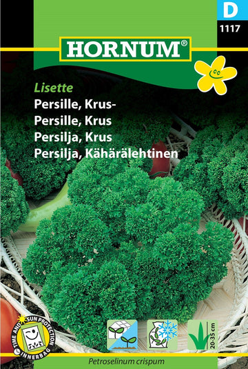 Krusbladig persilja 'Lisette' frö