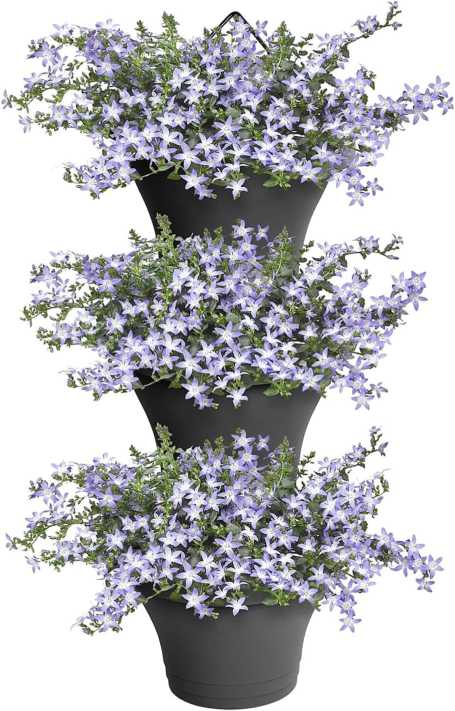 Corsica Vertical Forest 24x16cm 3-set Anthracite