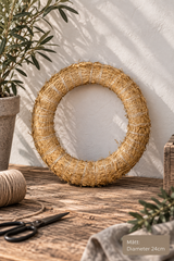 Halmstomme Natur 24cm